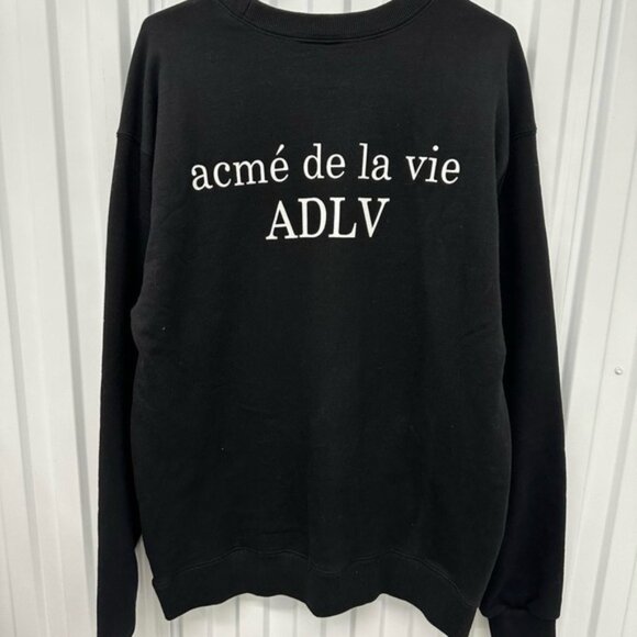 Acme de La Vie ADLV Girl Colorful Painted Hands Crewneck Size Large - Picture 2 of 7